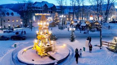 Die Pyramide von Oberwiesenthal