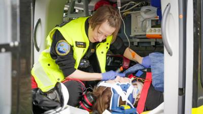 Die Unfallretter vom Bergmannstrost Halle