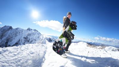 Einfach genial: Ist mit dieser Erfindung snowboarden kinderleicht?