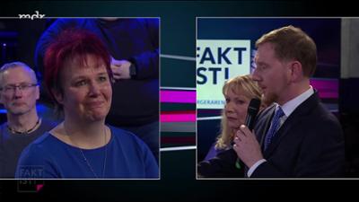 Fakt ist!: aus Zwickau - Die Bürgerarena mit Michael Kretschmer und Petra Köpping