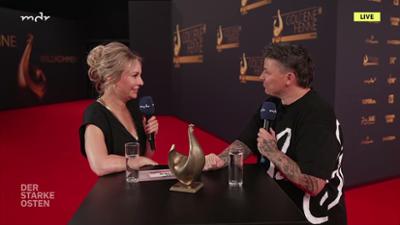 MDR um 4: Warm-Up zur Verleihung der Goldenen Henne auf der Neuen Messe in Leipzig