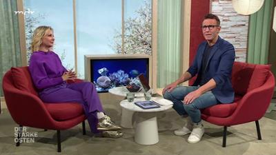 MDR um 4: Gäste zum Kaffee: ARD-Promi-Expertin Susanne Klehn