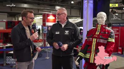 MDR um 4: Gäste zum Kaffee: live auf der FLORIAN Fachmesse in Dresden