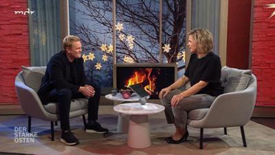 MDR um 4: Gäste zum Kaffee: Leon Löwentraut, Künstler