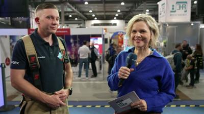 MDR um 4: Talk live von der Feuerwehrmesse in Dresden MDR um 4: Talk live von der Feuerwehrmesse in Dresden