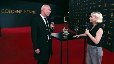 MDR um 4: Gäste zum Kaffee: Live vom roten Teppich der 31. Goldene Henne