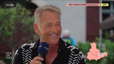 MDR um 4: Gäste zum Kaffee: Olaf Berger, Schlagersänger & Moderator