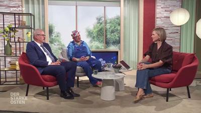 MDR um 4: Gäste zum Kaffee: Frank Schäfer (Kultfriseur) und Alexander G. Schäfer (Schauspieler)