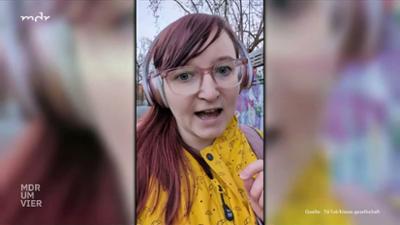 MDR um 4: Gäste zum Kaffee: Erfurter Stadträtin Ramona Wuttig