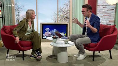 MDR um 4: Gäste zum Kaffee: Schauspielerin Therese Hämer