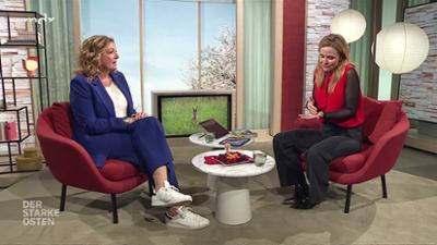 MDR um 4: Gäste zum Kaffee: Bettina Tietjen, Moderatorin und Autorin