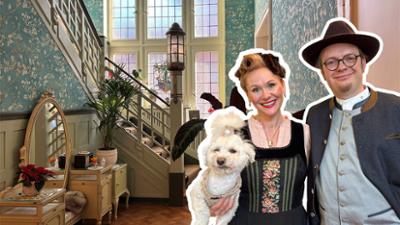 Room Tour: Van Gogh ziert Wände in Vintage-Villa