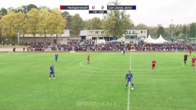 Sport im Osten: Fußball, Thüringenpokal: Heiligenstadt - Carl Zeiss Jena Sport im Osten: Fußball, Thüringenpokal: Heiligenstadt - Carl Zeiss Jena