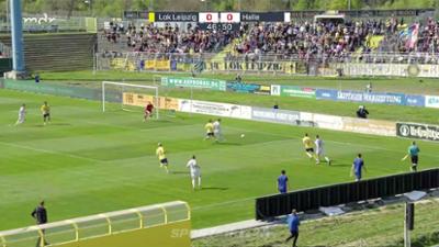 Sport im Osten: 1. FC Lokomotive Leipzig - Hallescher FC