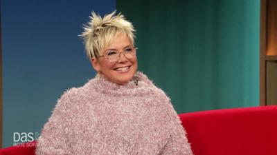 DAS! Rote Sofa: Moderatorin Inka Bause auf dem Roten Sofa