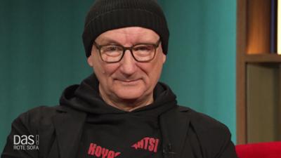 DAS! Rote Sofa: Schauspieler Rainer Bock auf dem Roten Sofa