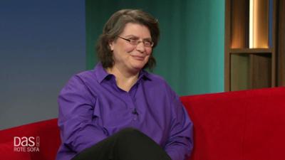 DAS! Rote Sofa: Langstreckenwanderin Christine Thürmer auf dem Roten Sofa