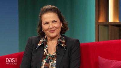 DAS! Rote Sofa: Schauspielerin Barbara Auer auf dem Roten Sofa