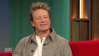 DAS! Rote Sofa: Star-Koch und Autor Jamie Oliver auf dem Roten Sofa