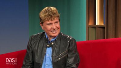 DAS! Rote Sofa: Schlagersänger Frank Schöbel auf dem Roten Sofa