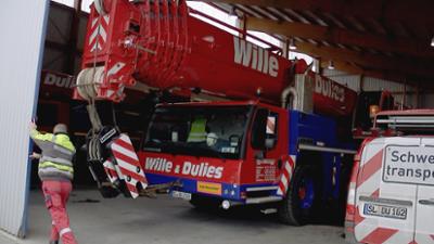 Die Nordreportage: Im Einsatz mit dem XXL-Kran