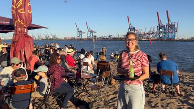 die nordreportage: Urlaubsgefühl am Elbstrand