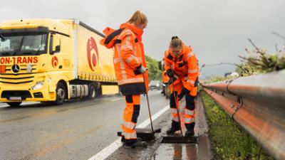 die nordreportage: Autobahn: Zwischen Schlagloch und Schwerverkehr