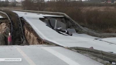 die nordreportage: Erdrutsch auf der Autobahn