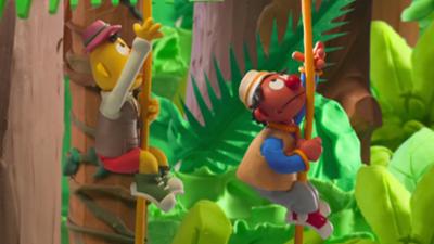 Ernie und Bert im Land der Träume: Ernie und Bert im Regenwald