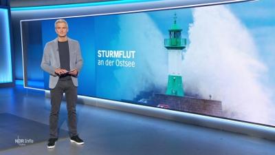 NDR Info: extra: Sturm an der Ostsee