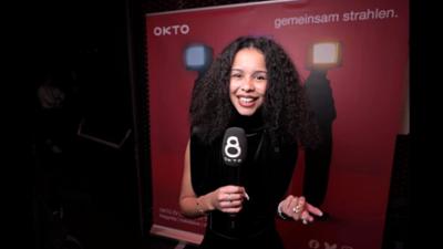 20 JAHRE OKTO: gemeinsam strahlen.: Amy Goodman gratuliert