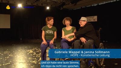 NA (JA) GENAU.: Bei HOPE im Dschungeltheater