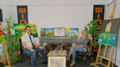 WINSTAGE ARTIST TALK: Zsuzsana Holmlund und Karina Jeschko