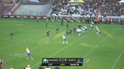 Danube Dragons - Graz Giants, Highlights: Austrian Bowl 2026