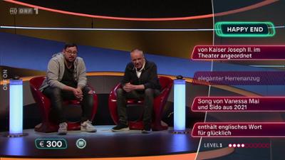Q1 Ein Hinweis ist falsch: Quizsendung