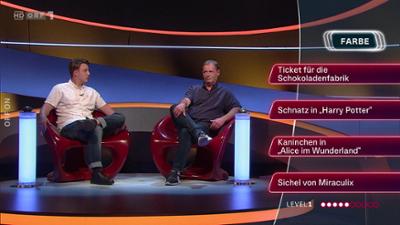 Q1 Ein Hinweis ist falsch: Quizshow