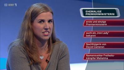 Q1 Ein Hinweis ist falsch: Quizshow