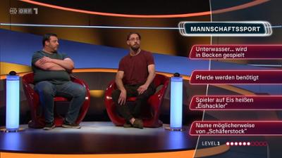 Q1 Ein Hinweis ist falsch: Quizshow
