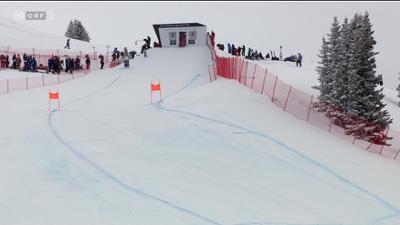 Skiweltcup: Abfahrt der Damen Crans-Montana: Ski alpin Damen