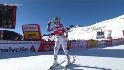 Skiweltcup: Abfahrt der Damen in St. Moritz: Ski alpin Damen