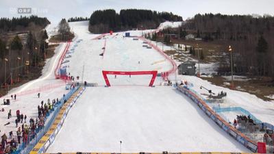Skiweltcup Finale: Slalom der Herren Lillehammer - 2. Durchgang: Ski alpin Herren