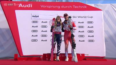 Skiweltcup Finale: Weltcup-Siegerehrungen: Ski alpin: Damen & Herren
