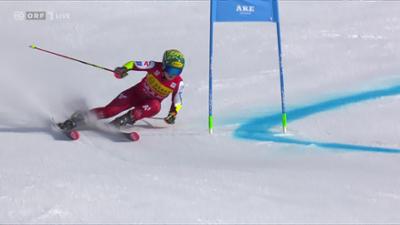 Skiweltcup: Riesenslalom der Damen Are - 1. Durchgang: Ski alpin Damen