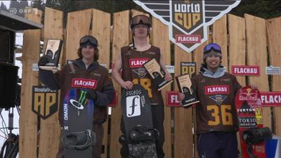 Snowboard-Weltcup: Slopestyle aus Flachau