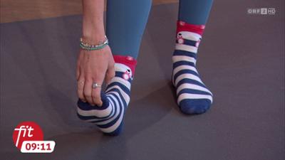 Fit mit den Stars: Den Zehen Gutes tun