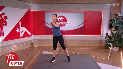 Fit mit den Stars: Die Beine aktivieren