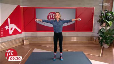 Fit mit den Stars: Übungen mit Gewichten