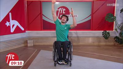 Fit mit den Stars: Turnübungen im Sitzen