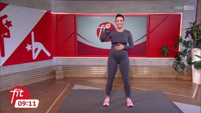 Fit mit den Stars: "Tanzschein"-Move für den ESC