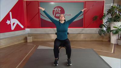 Fit mit den Stars: Übungen mit dem Sessel